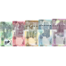 (281) ** PNew (PN36c,31h,32e,33d,34e) Botswana - 10,20,50,100,200 Pula (New Sign. & New Dates) (5 Notes)